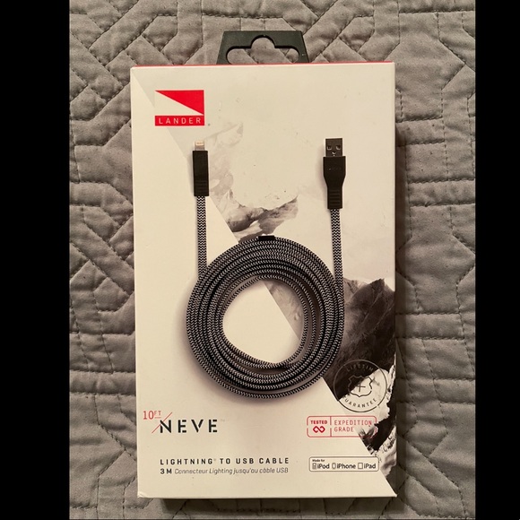 Lander Other - 10 foot Lightning to USB Cable by Lander for iPhone / iPad